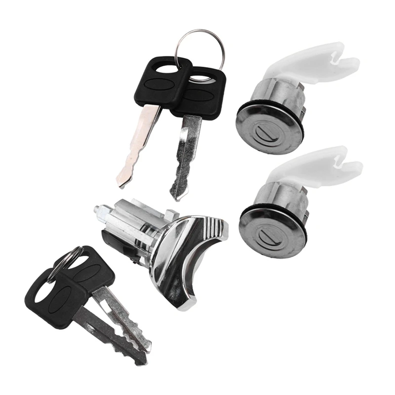 

Ignition Switch Door Lock Cylinder Key F2UZ1522050A F3TZ7822050B For Ford Aerostar Bronco Pickup F150 F250 F350-A08U