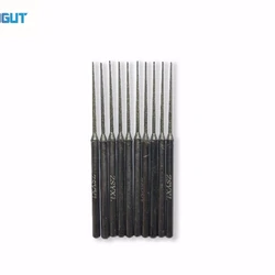 Length 70mm 1.5mm Grinding Needle Set DREMEL 3mm Shank Rotary Tool Drill Bit for Grinding Jade, Stone, Marble, Glass