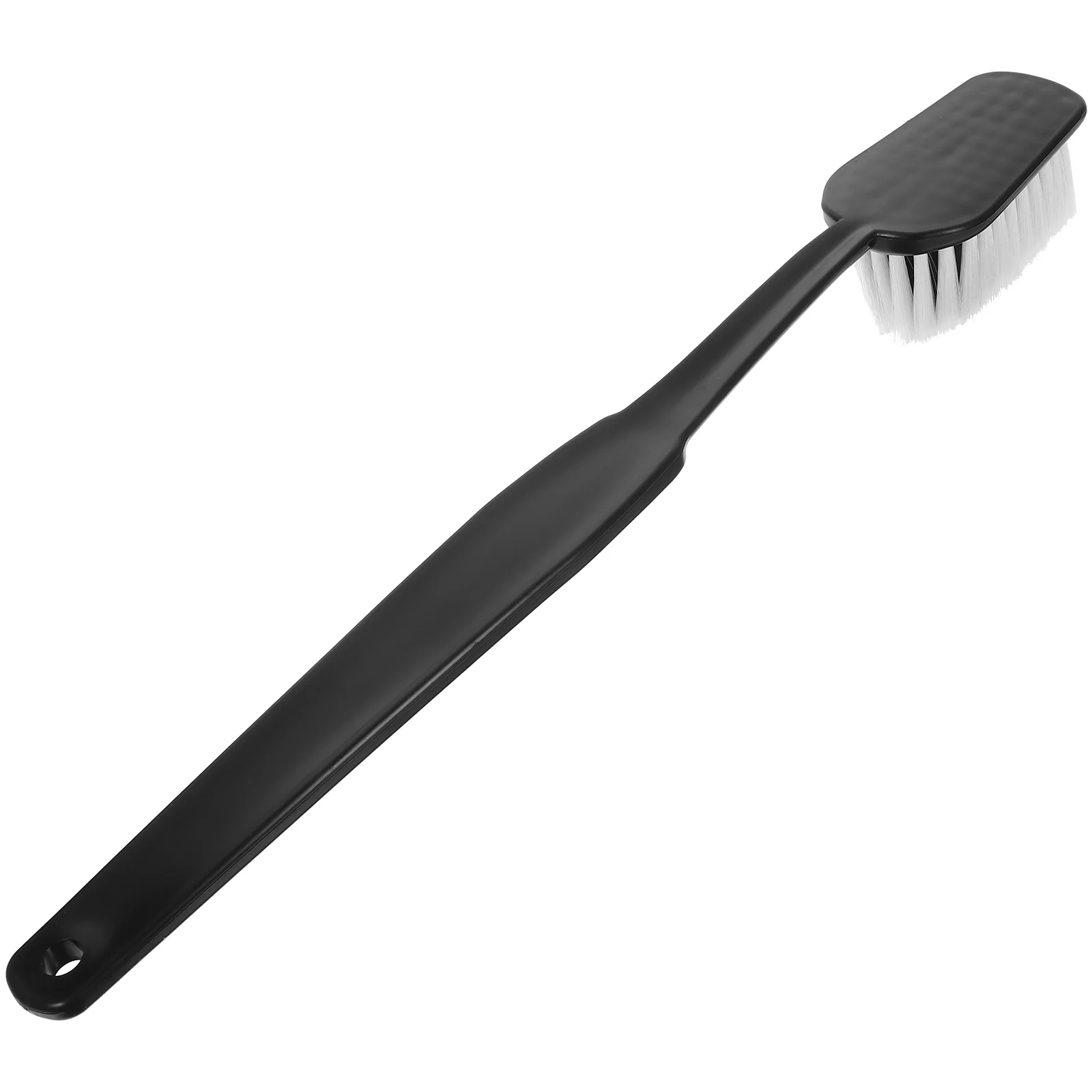 Büyük Şekil Diş Fırçası Yenilik Komik Parti Fotoğraf Sahne (siyah) 1 adet Dekoratif Büyük Dev Benzersiz Abs Bebek