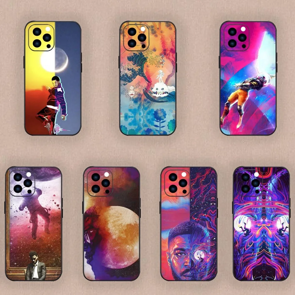 Rapper Kid C-Cudi Phone Case For Xiaomi 12 11 Pro Redmi Note7 8 9 K40Pro Black Shell