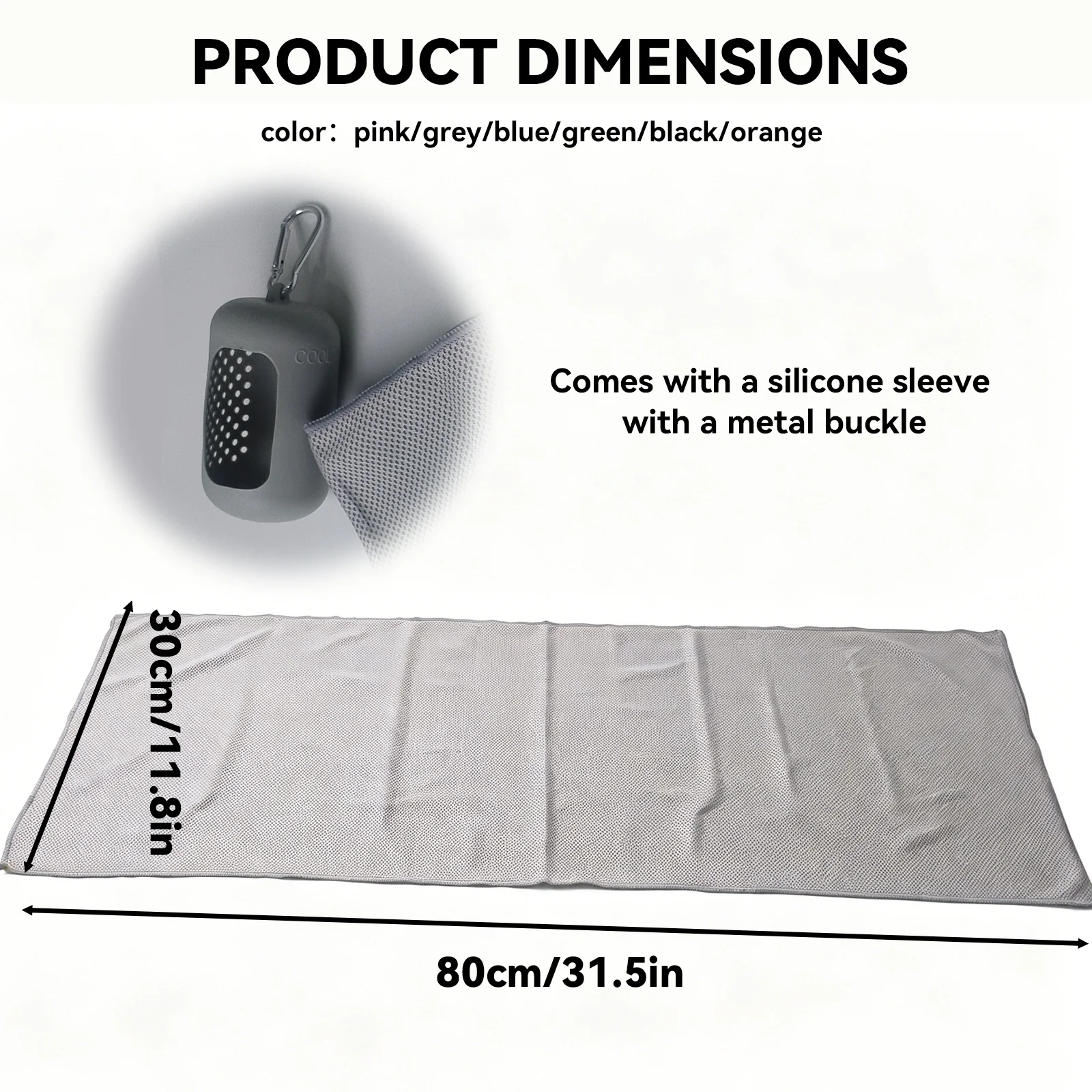 Super Sized Quick Drying Nanofiber Beach Towel 30x80 Soft Lightweight Absorbent Travel Towel for Pool Spa Portable