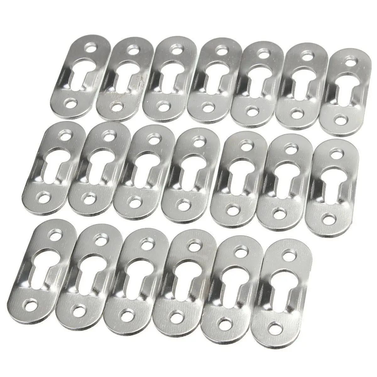 

20 Pcs 44mm Metal Keyhole Hanger Fasteners Picture Photo Painting Fasteners