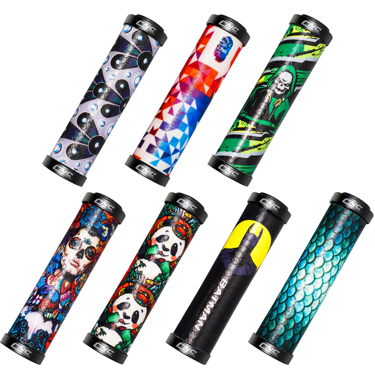 

Противоскользящие ручки для руля велосипеда, замок из сплава, Двусторонний замок, 1 пара