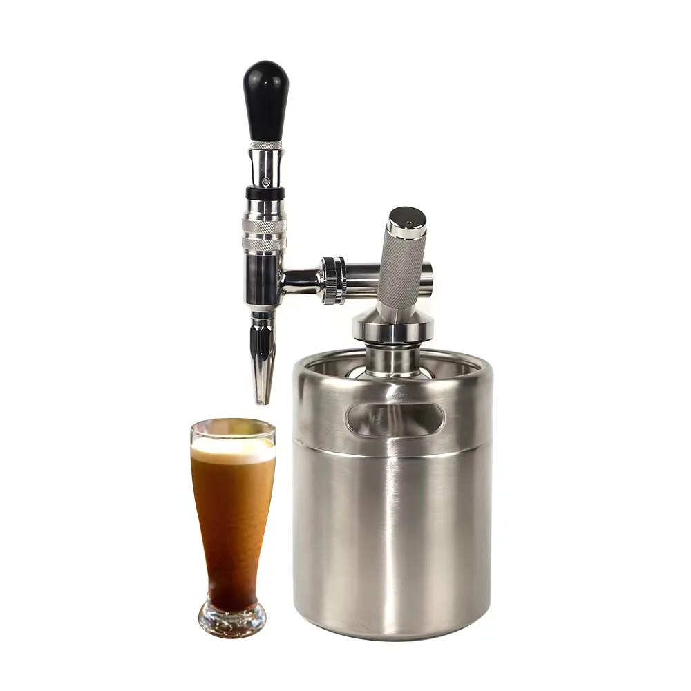 

2L stainless steel mini cold quenching coffee set, nitrogen coffee set, wholesale processing by domestic source manufacturers