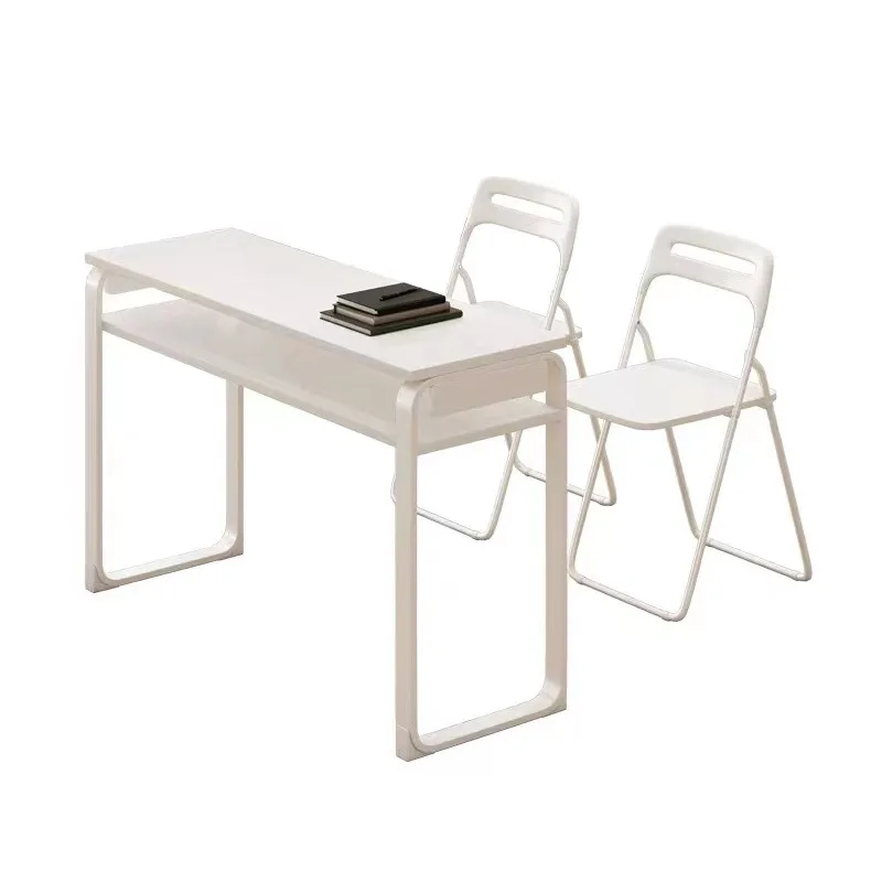 

Modern simple conference table, integrated desks and chairs in educational institutions, combined double long strip