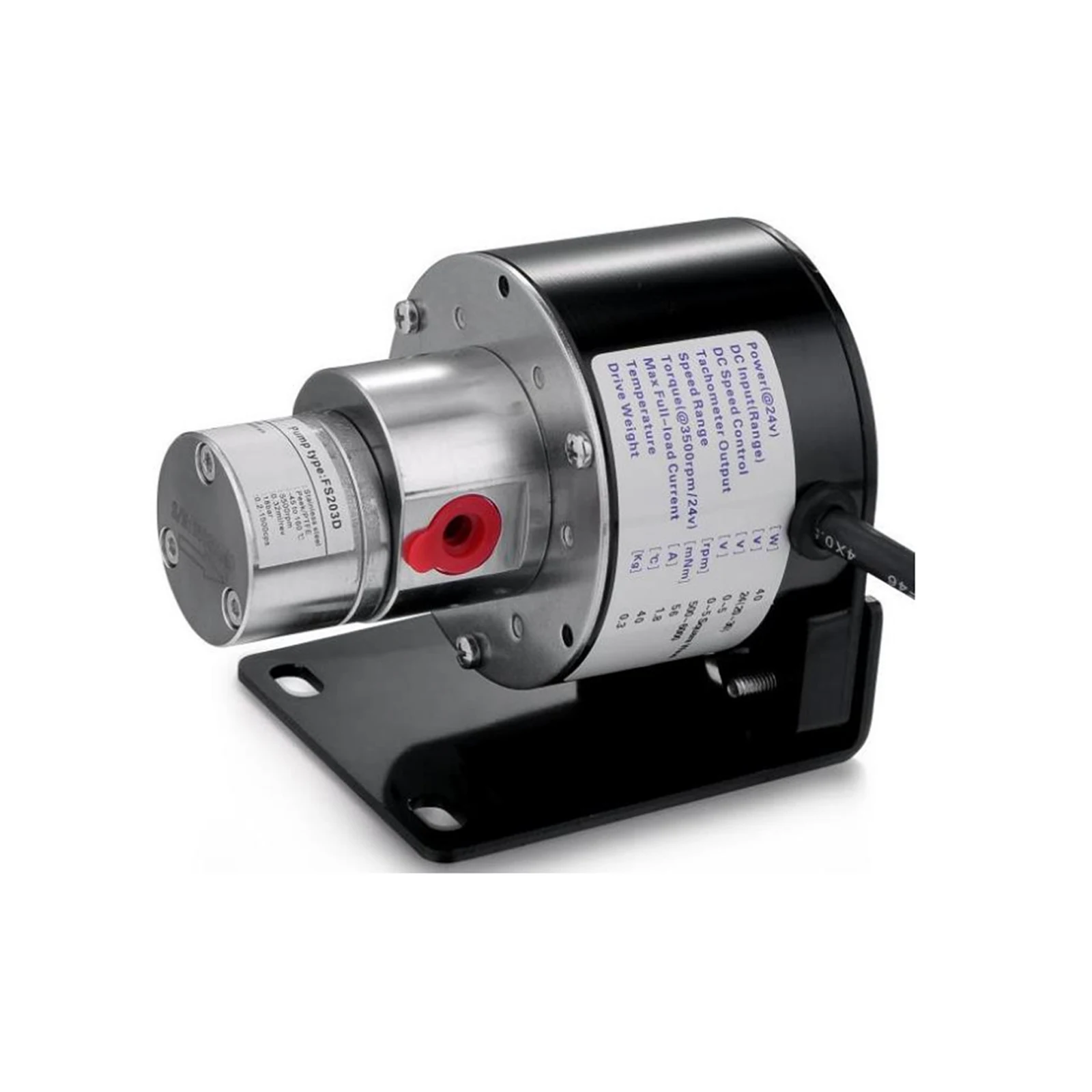 

24V Electric Mini Water Pump Jet Printer Airbrush Dialysis Machine Cooling System Special Magnetic Drive Micro Gear Pump