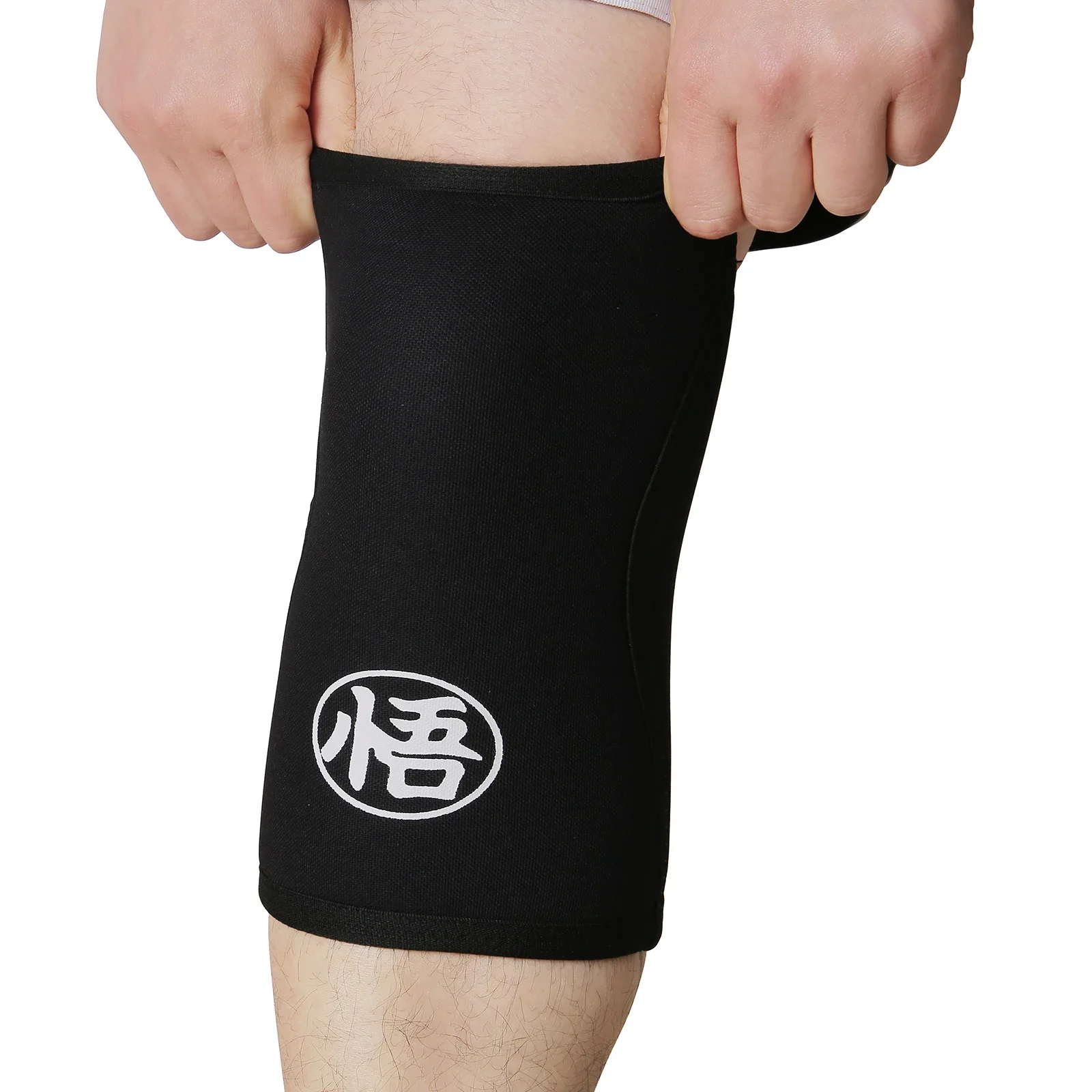 

Gym Lifting Anime Fitness Weight Lifting Hard Knee Support Powerlifting Compression Kneepad for Sport