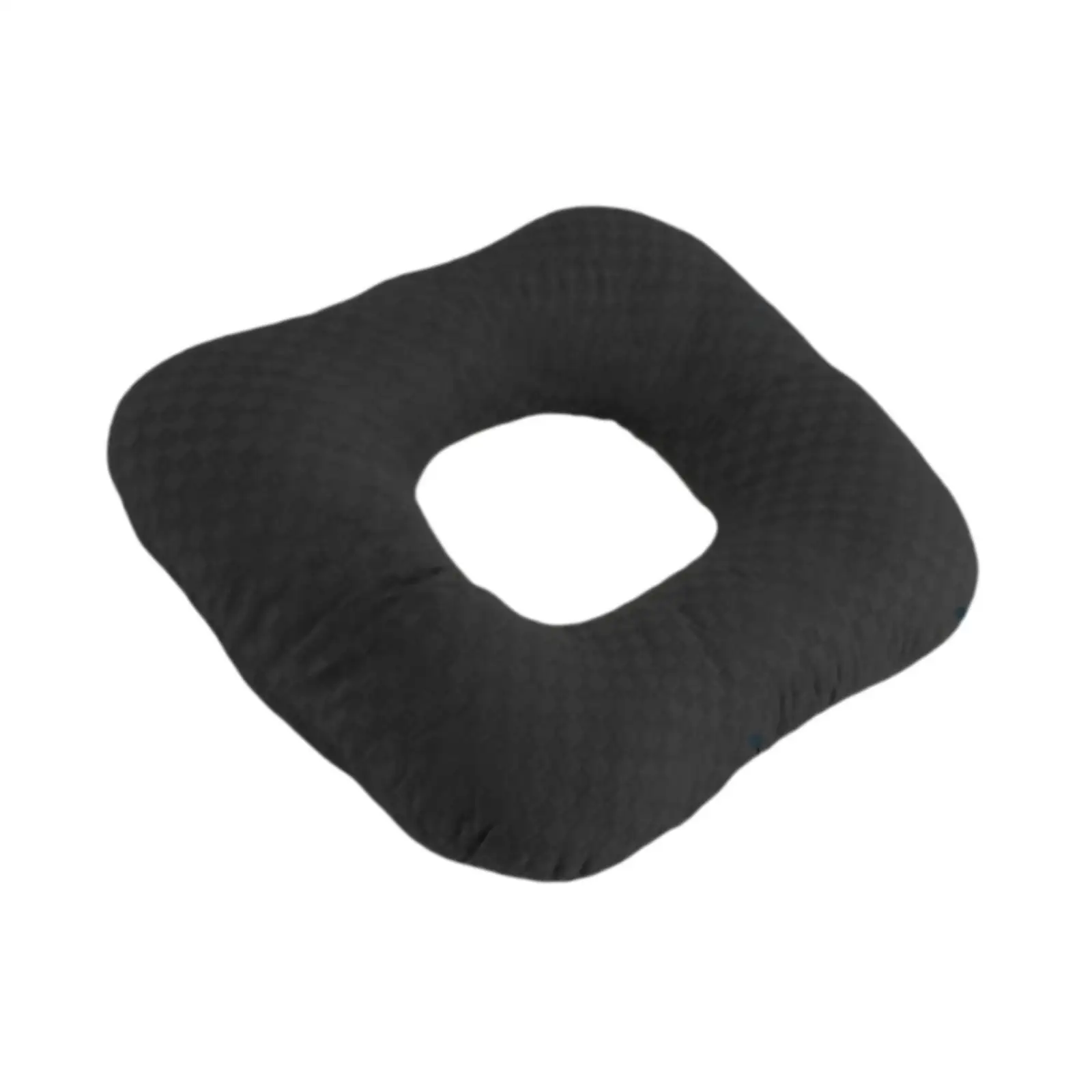 Donut Pillow Seat Cushion Multipurpose Chair Pad for Elderly Airplane Couch