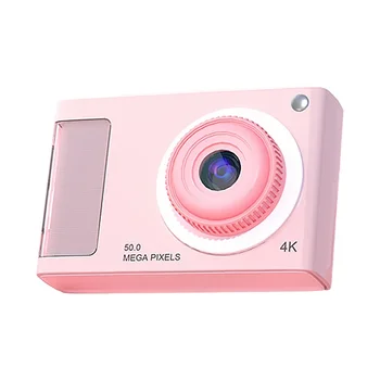 32GB Card Compact Small Camera HD 1080P 48MP Dual Lens Digital Point and Shoot Camera Anti Shake Support for Boys Girls Kids