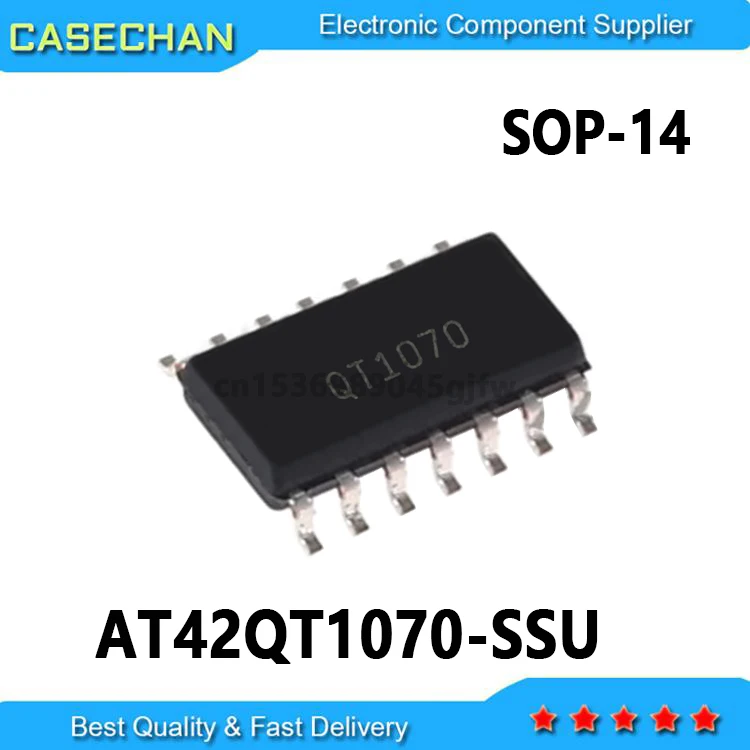 

5 шт./лот, новые и оригинальные AT42QT1070 AT42QT1070-SSU SOP-14