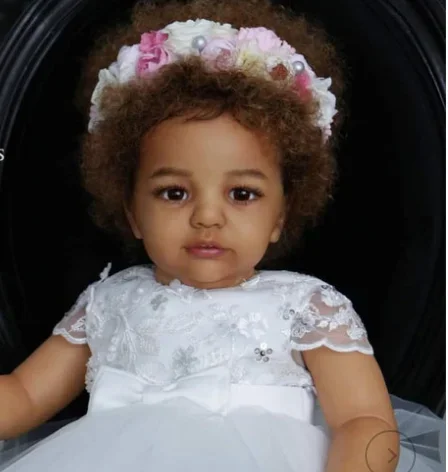 Kit de boneca reborn de 30 polegadas Vito criança cor fresca DIY toque macio