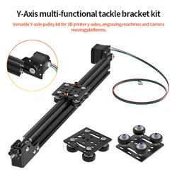 3D printer accessories Camera track European standard Y-axis 2040 V-Slot aluminum profile synchronous belt slide with motor