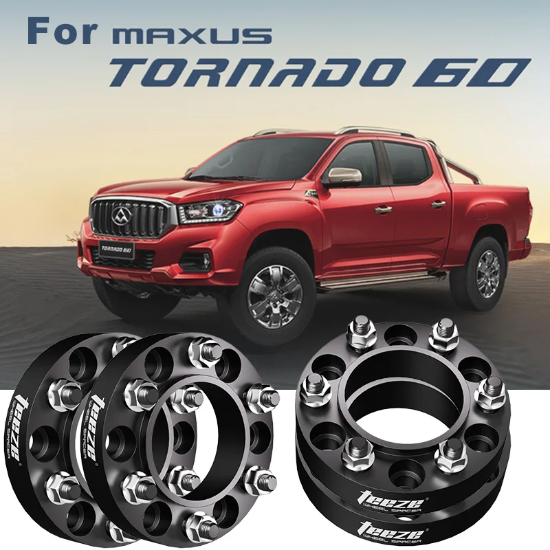 2/4 Uds para Maxus Tornado 60 / Tornado 70 Pro / Tornado 90 adaptador espaciadores de rueda 25/30/35/38mm PCD 6x130 CB 74,6 M12x1,5