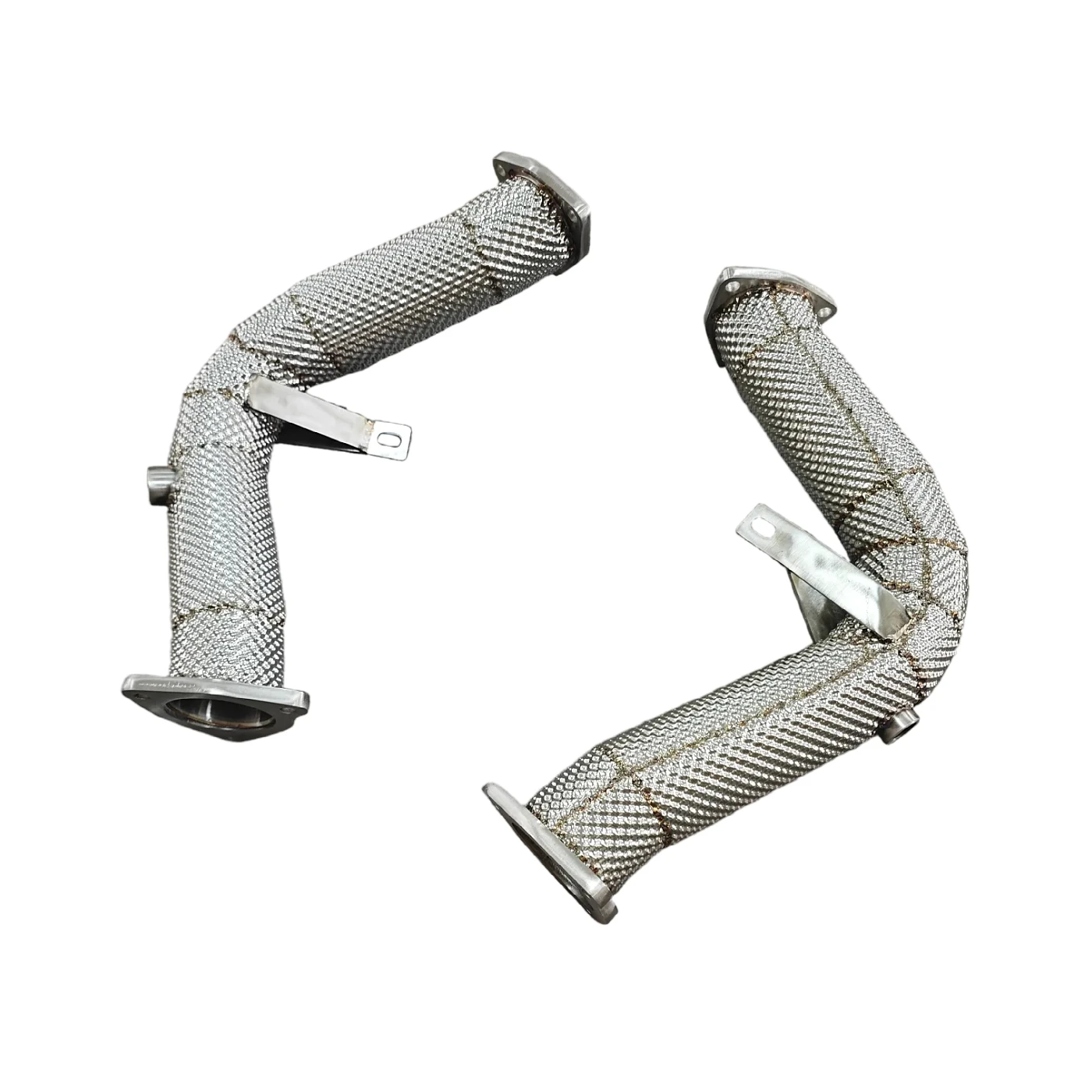 Racing Downpipe For Audi S4 S5 A6 A7 A8 B8 Q5 SQ5 3.0 TFSI Downpipe 2007+