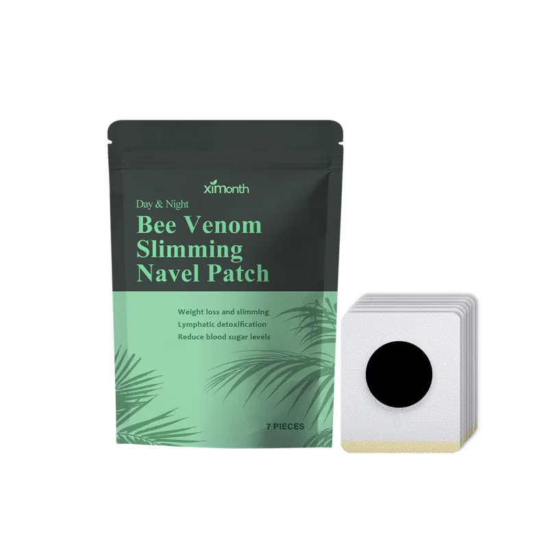 

Ximonth Bee Venom Navel Lymph Patch - Navel Lymph Patch for Shaping, Slimming, Digestive Health, Vitality, and De-swelling Care