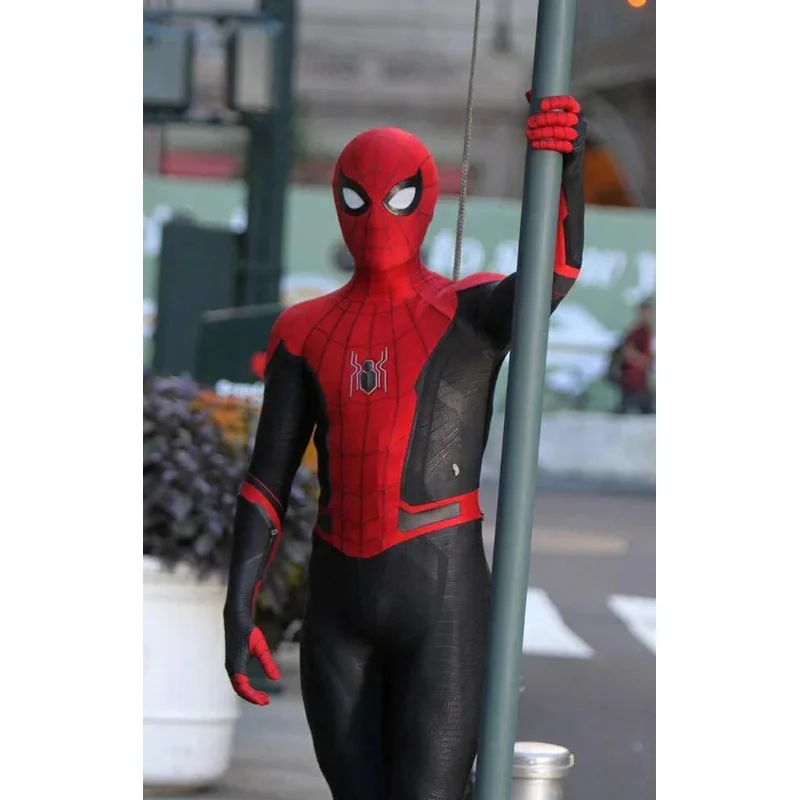 

★Halloween Cosplay Costume Far From Home Tom Zentai Bodysuits Spandex Superhero Outfit for Adult♥ All corners of the country