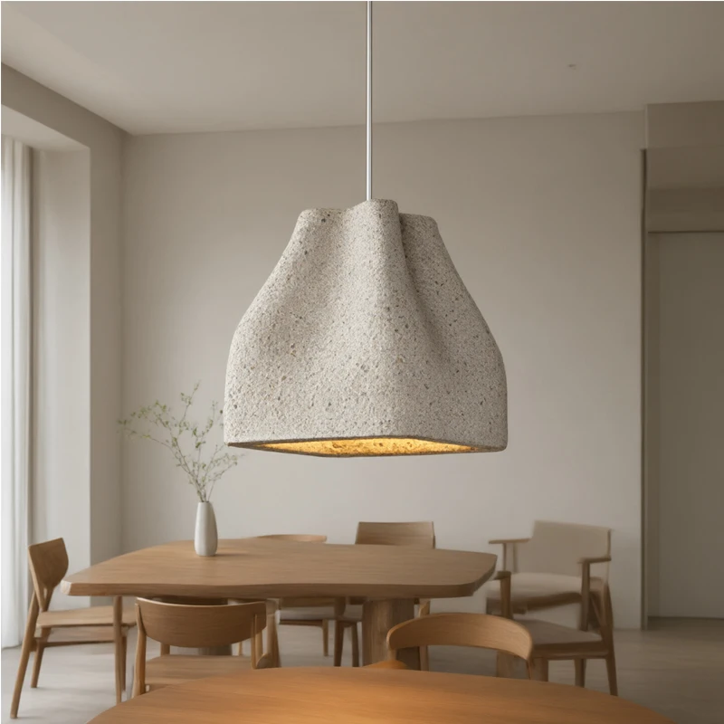 Nordic Network Red Style Star Point Yellow Dining Room Droplight Japanese Wabi Sabi Living Room Bedside Apartment Pendant Lamp