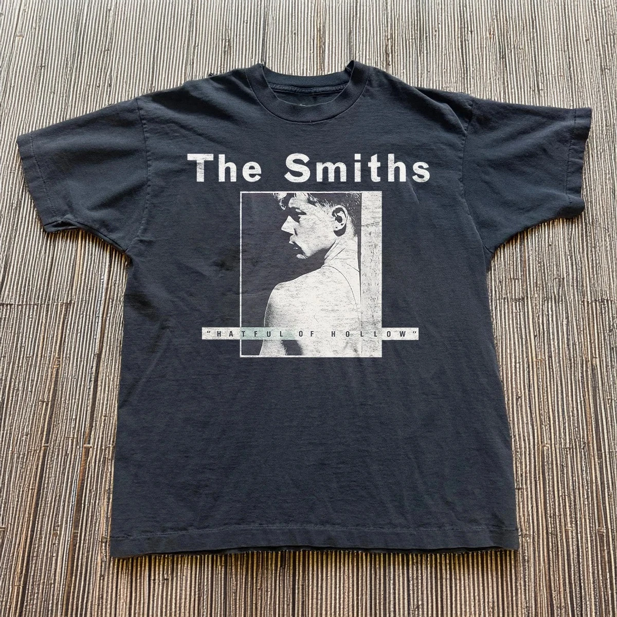 Summer Men's Pure Cotton Vintage The Smiths T-shirt Casual Stylish Loose and Breathable Suitable for Everyday Wear