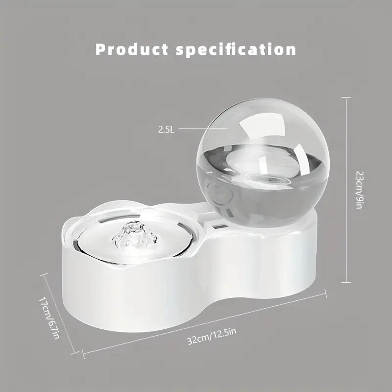 น้ำพุน้ำแมวเครื่องกดน้ำอัจฉริยะอัจฉริยะอัจฉริยะเครื่องจ่ายน้ำอัตโนมัติ USB แบบชาร์จไฟได้สำหรับแมวและสุนัข