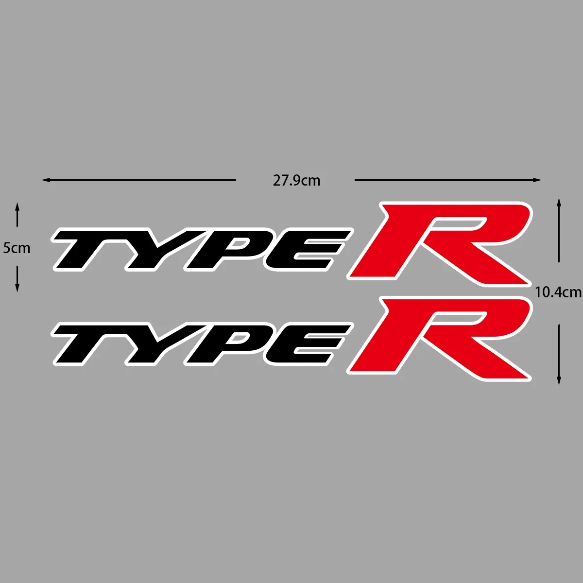 For Civic Type R Reflective Car Stickers Automobile Body Windshield Window Decor Vinyl Decals Accessories Accesorios Para Auto