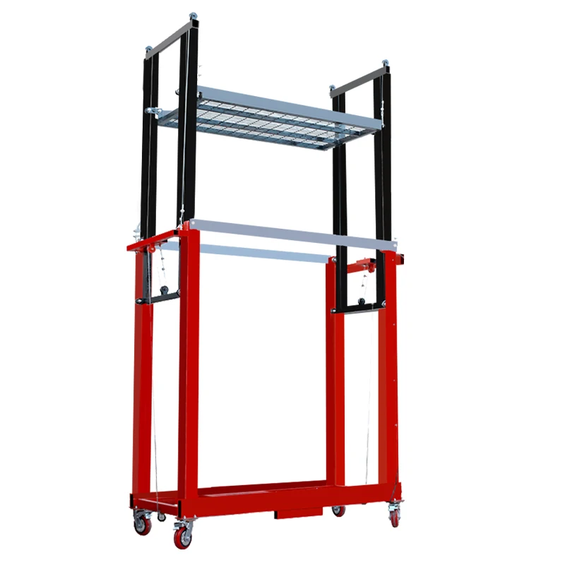 Elektrischer Gerüst für den Bau, Requisite, elektrische Gerüstheber, Plattform, Bauheber, Aufzug, elektrischer Gerüst