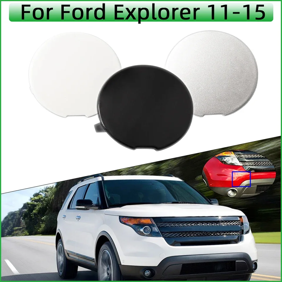 รถกันชนด้านหน้ากันชนฝาครอบ Eye สําหรับ Ford Explorer 2011 2012 2013 2014 2015 BB5Z17A900A BB5Z17A900APTM ลากจูงฝาปิด