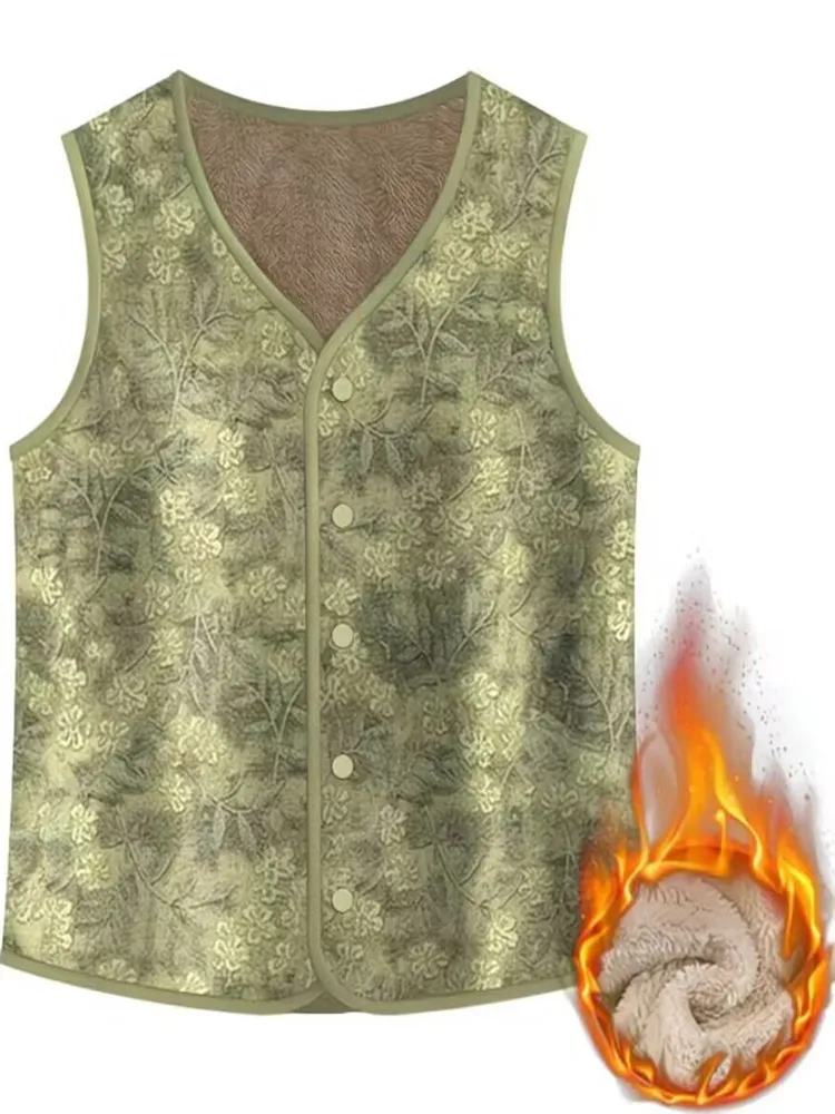 

Chinese Sle Thiened Fce Lined Inteated Velvet Faion Retro oulder Vest Women's Svel Top V-ne Single Button