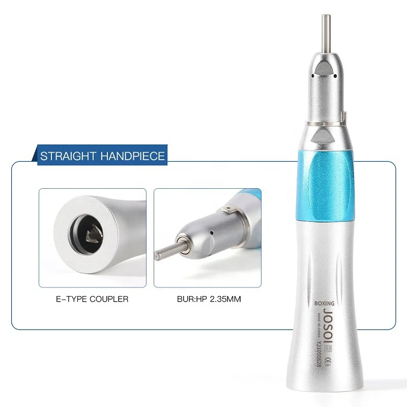 Dentals Handpiece Kit  Led High & Low Speed Handpiece 1:1 Latch Contra Angle 2/4 Holes Dentist Handpiece Set Lab Tools