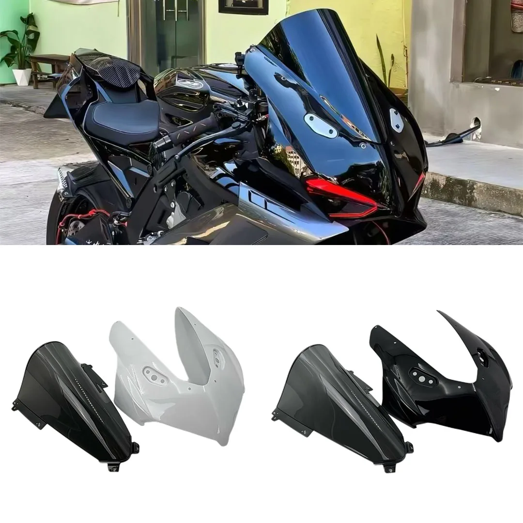 

NEW For CFMOTO 675SR 675 SR SRR Motorcycle Accessories Modified Front Head Cover Fairing With Windshield