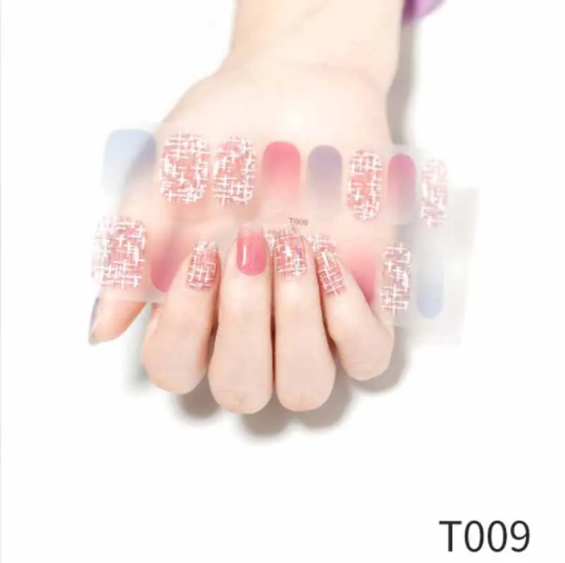 Naklejki na paznokcie 3D z kryształkami, pełne pokrycie, wodoodporne, samoprzylepne, naklejki do paznokci DIY, akcesoria do zdobienia paznokci.