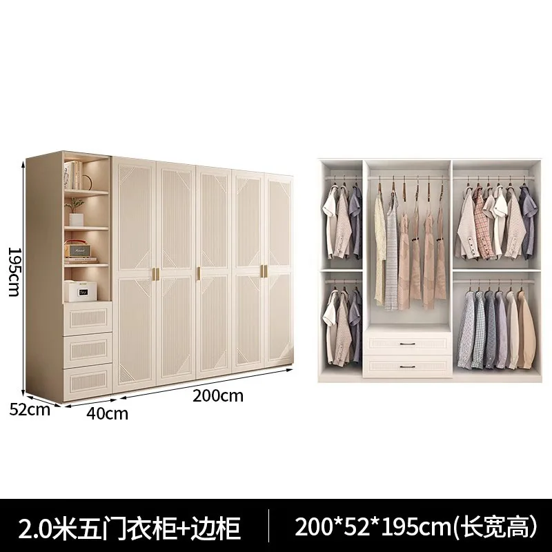 Kitchen Cabinets Wardrobe Clothes Organizer Clothes Rack Wooden Wardrobe Room Divider Closets Abiertos Space Saving Furniture