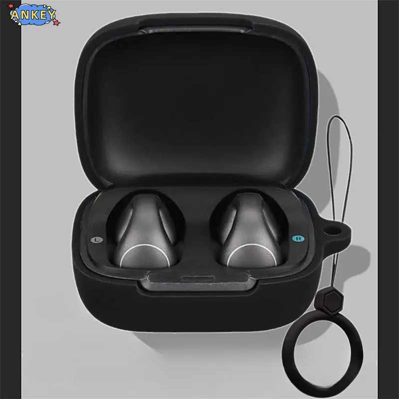 Case for Anker Soundcore C40i C30i Protective Earphone Cover Ring Anti-fall Soft Silicone Wireless Earbuds Shell Carrying