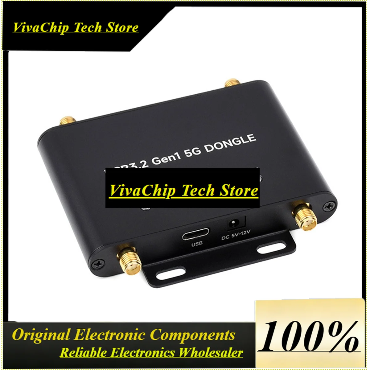 VivaS New + Usb3.2 Gen1 5G Communication Expansion Board With Case Supports For Simcom/Quectel M.2 Module For 3042/3052