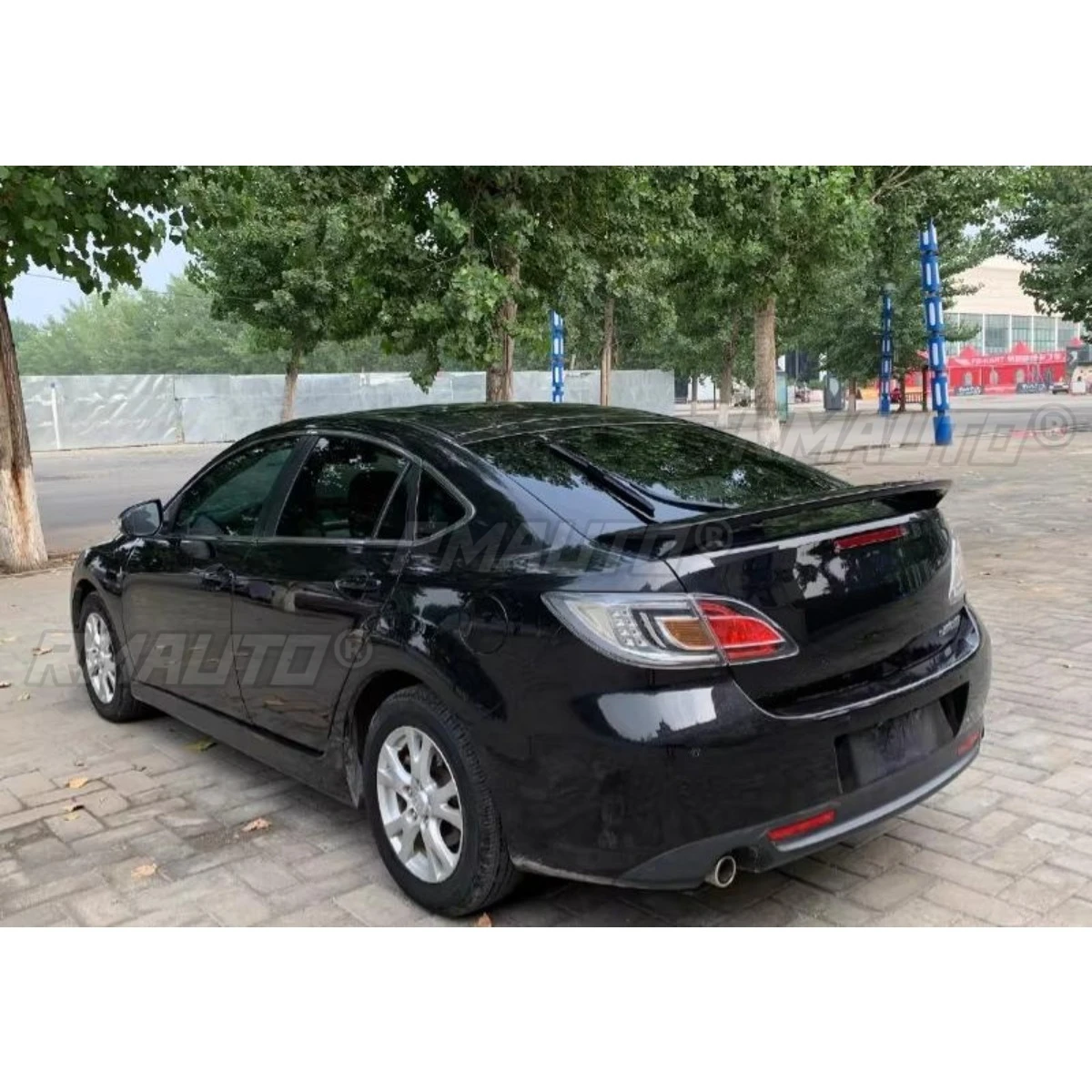 

For Mazda 6 2009-2015 Car Rear Trunk Spoiler Wing Modification Part Rear Trunk Spoiler Wing Car Accessories Exterior Part