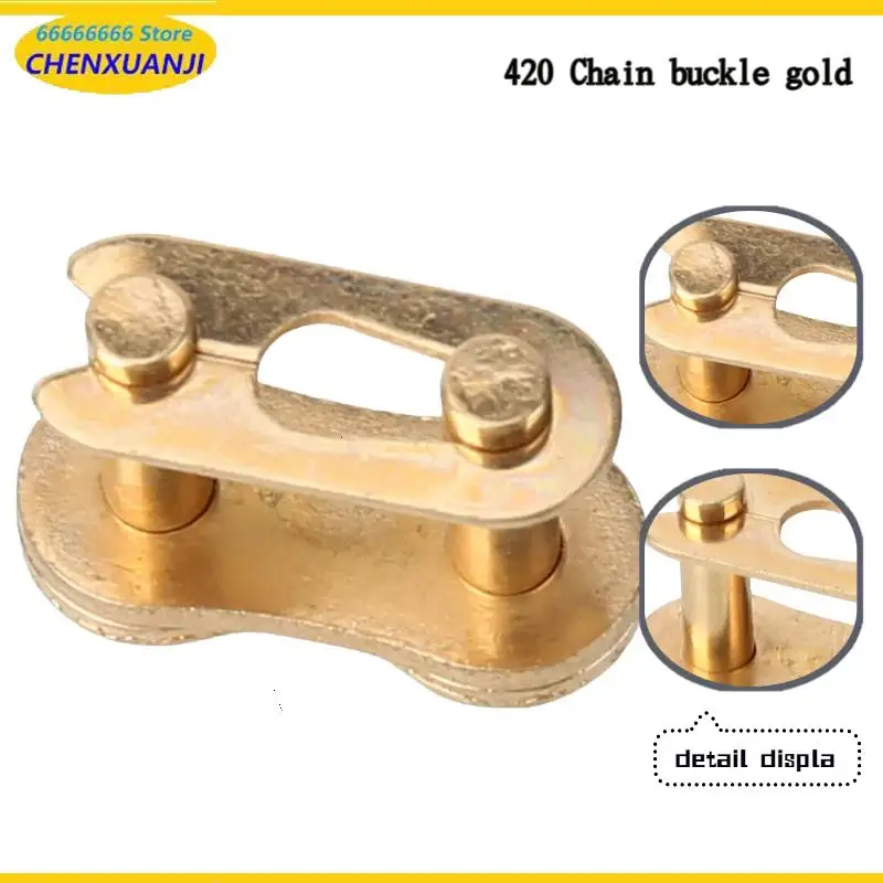high-quality Motorcycle chain link, 420 chain connector with O-ring link, main connector link