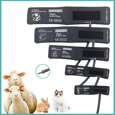 Veterinary Use of Animal Cuff Content 08A Veterinary Blood Pressure Monitor Cuff With Connector