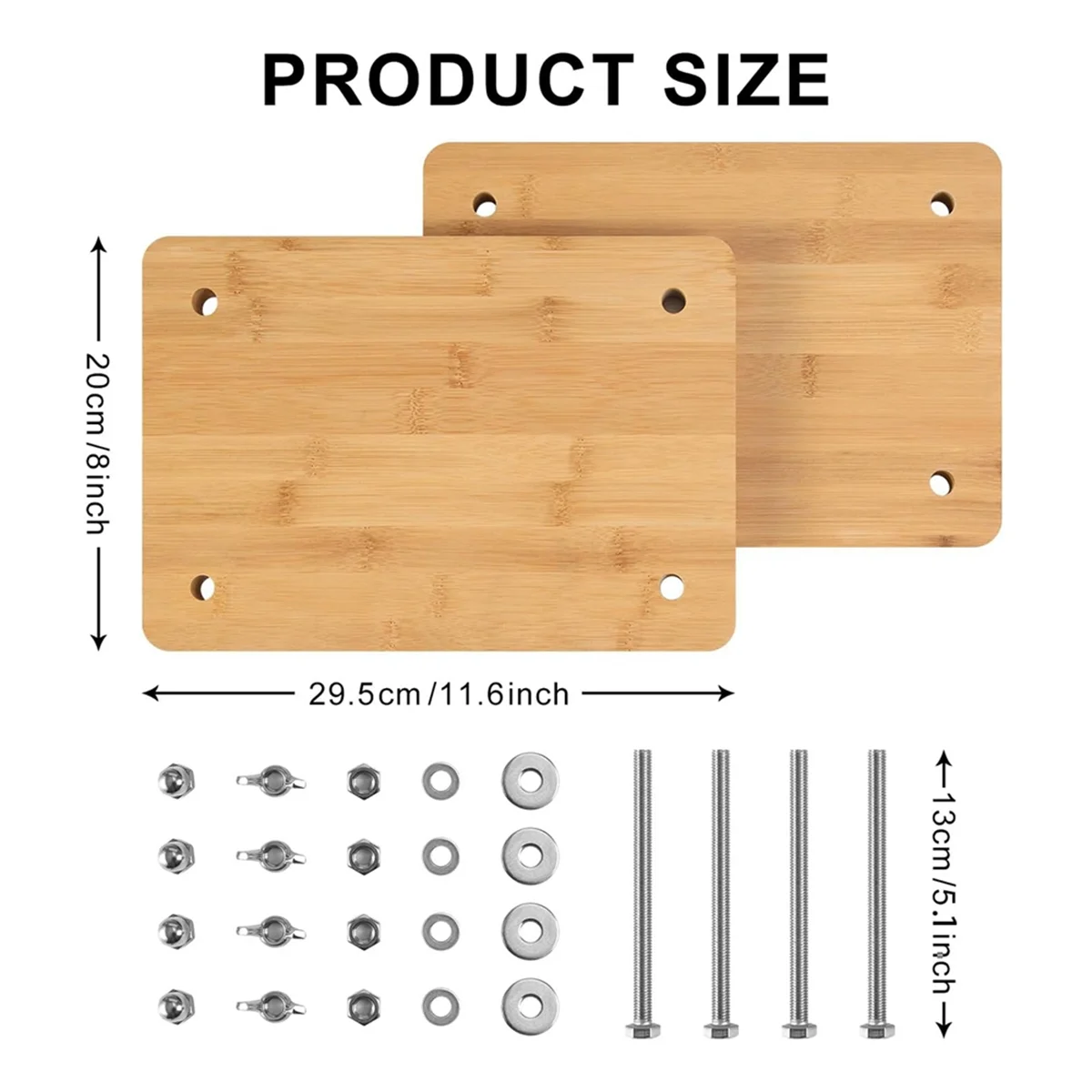 SLQZT Rilegatura di libri, libro di bambù in legno, kit portatili per forniture per rilegatura