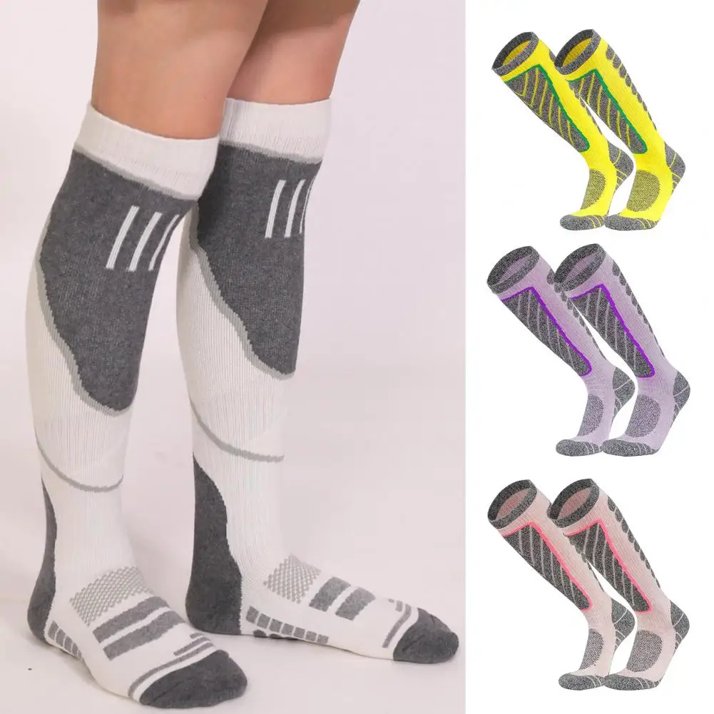 

Warm Professional Merino Wool Ski Socks Outdoor Sports Thickened Terry Keep Warm Knee High Long Skiing Snowboard Hiking Socks