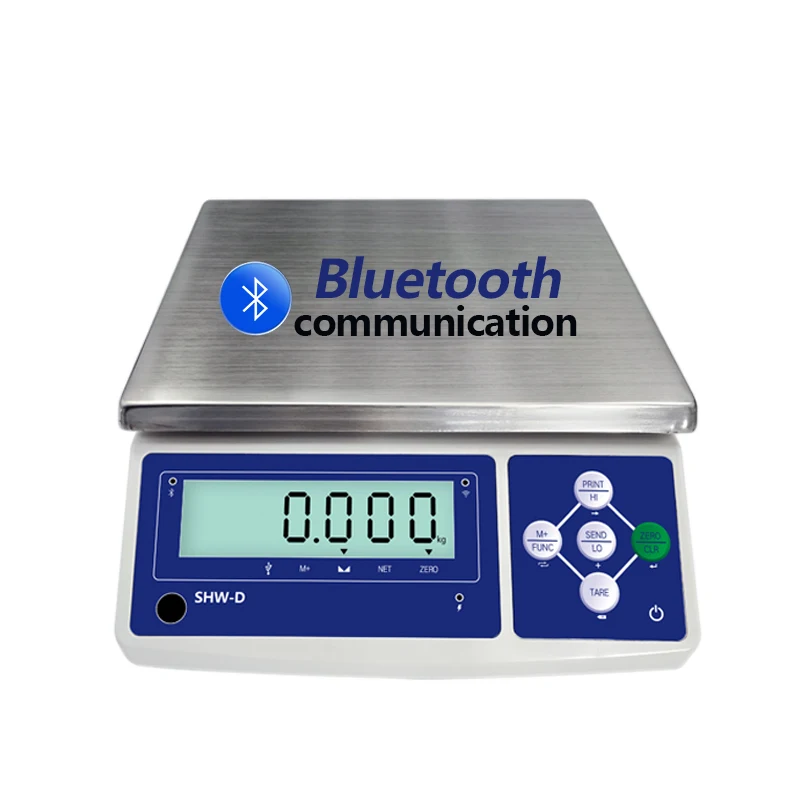 SHWDL-2024 Bluetooth Multifunctional  Electronic Table Scale 15kg weighing capacity