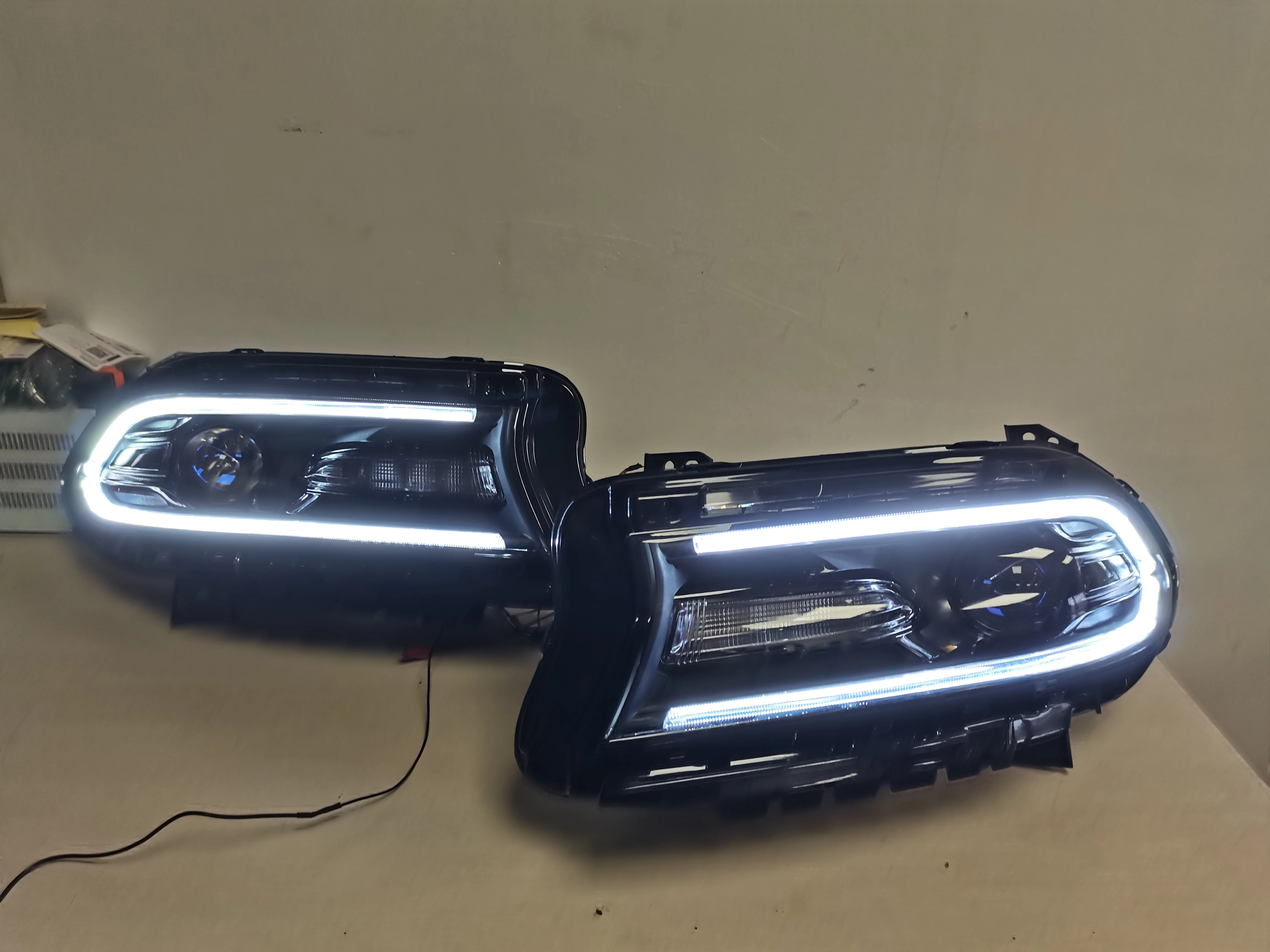 Factory Wholesales LED Headlight for Dodge Charger 2015-2021 Head Lamp Plug and Play Car Headlights Headlamp Assembly