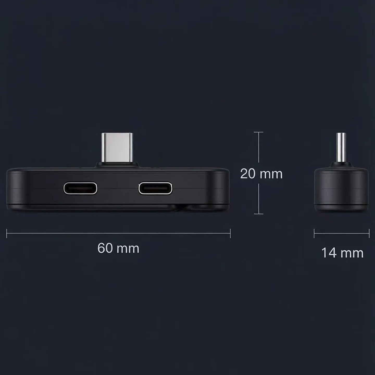 3-in-1 Type-C Adapter With Foldable Phone Stand, Support Wired Headphone Audio & Fast Charging For Mobile Phone Tablet