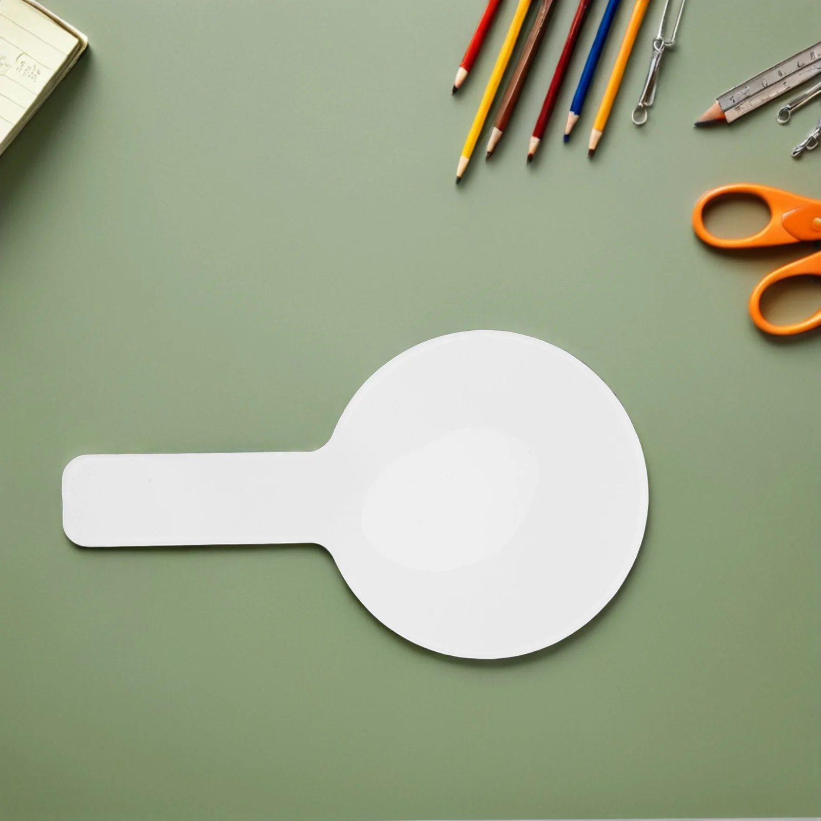 

10Pcs Handheld Double Sided Dry Erase Whiteboard Portable Mini Boards for Classroom Kids Students Voting Paddle