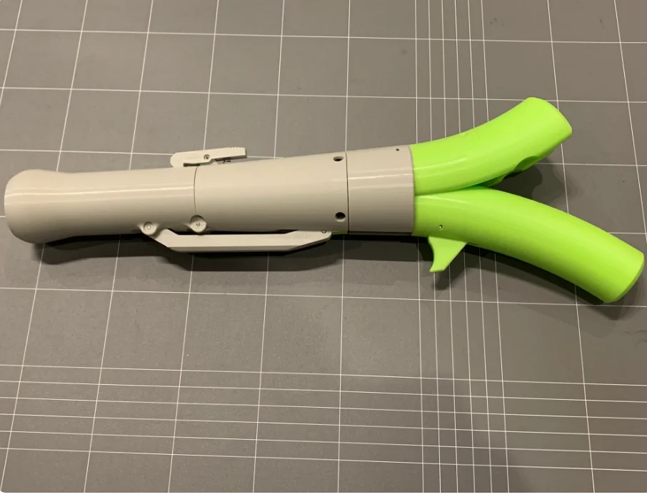 3D Printing Vegetable Launcher Toy Creative Desktop Shooter Accessories
