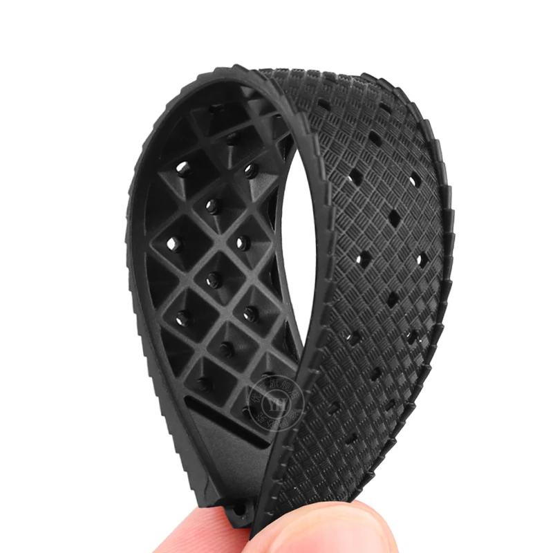 Rubber watchband For LV Watch Raised Mouth for Louis Vuitton Tambour Series Q1121 Dedicated band Men Women Q114k Watch Strap