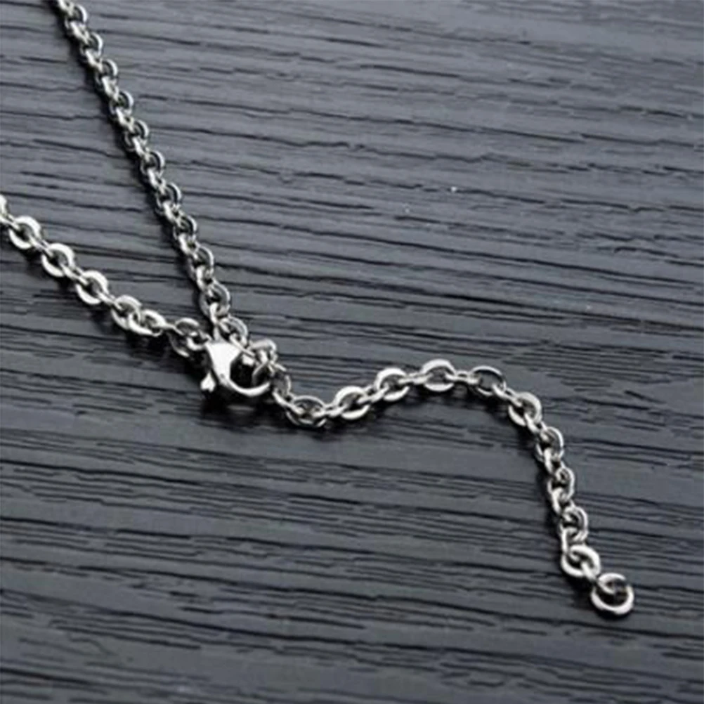 

2 Pcs Couple Necklace Boyfriend Gifts Couples Necklaces Titanium Steel Pendant Lovers