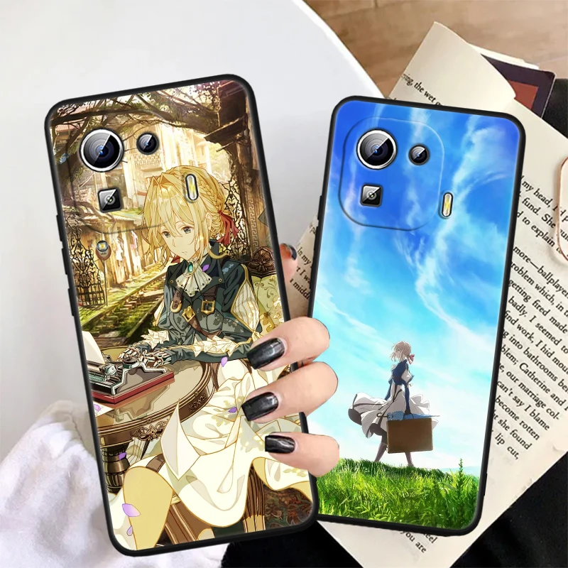 Violet Eternal Garden Cool For Xiaomi Mi 14 13T 13 12T 12 11T 11i 11 10T 10 Pro Lite Ultra 5G Black Cover Phone Case