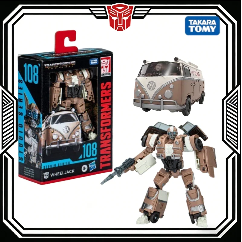 

In Stock SS108 Deluxe Wheeljack Transformers Rise of the Beasts Figure Transformable Robot Anime Cartoon Gifts Toys Model