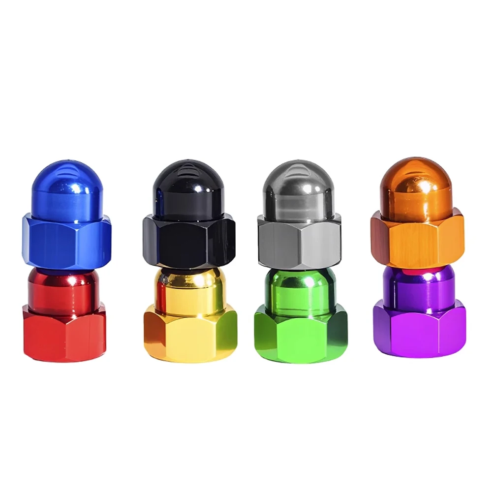 M2 M2.5 M3 M4 M5 M6 M8 Filettatura Grossa In Lega di Alluminio Ghianda Dadi Colorati RC Accessori Auto Parti di Motore