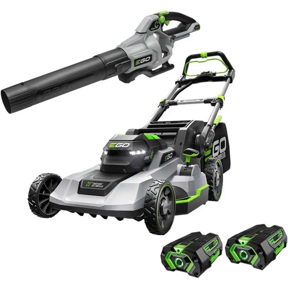 21-Inch 56-Volt Select Cut™ Self-Propelled Lawn Mower with Touch Drive™, (2) 4.0Ah Batteries and 550W Rapid Charger Included.