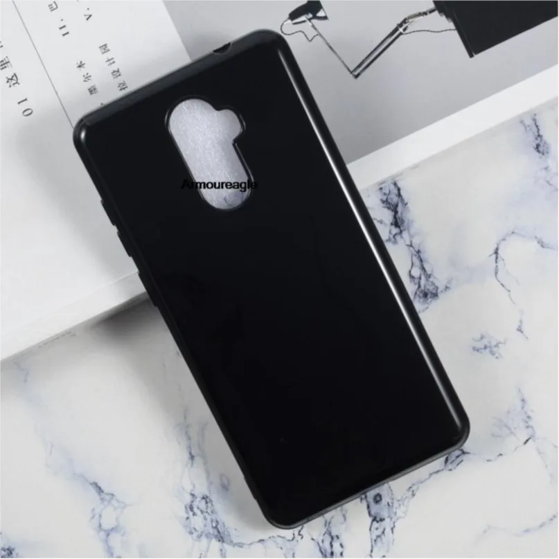 for oukitel k8 case ultra thin black soft tpu case cover guard protector on for oukitel k8 couqe funda saver